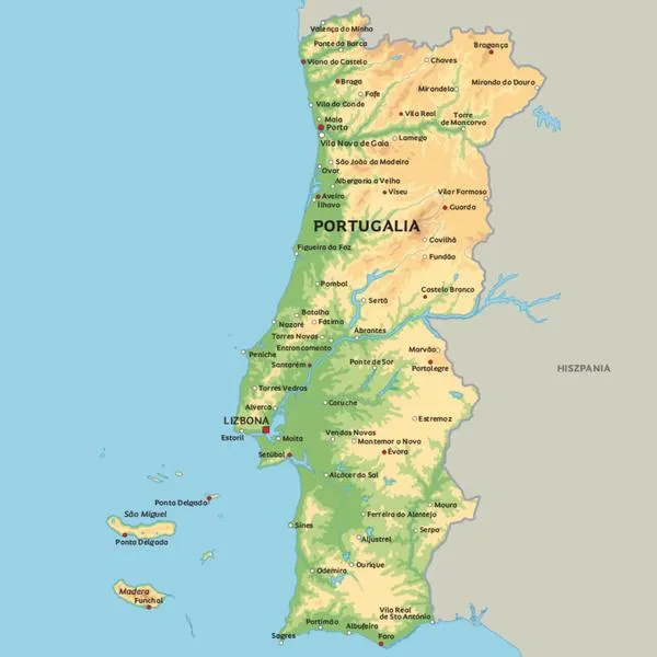 Czasy lotów do Portugalii